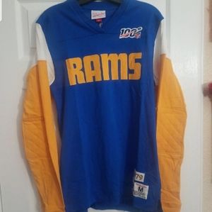 Rams Mitchell and Ness Sweater